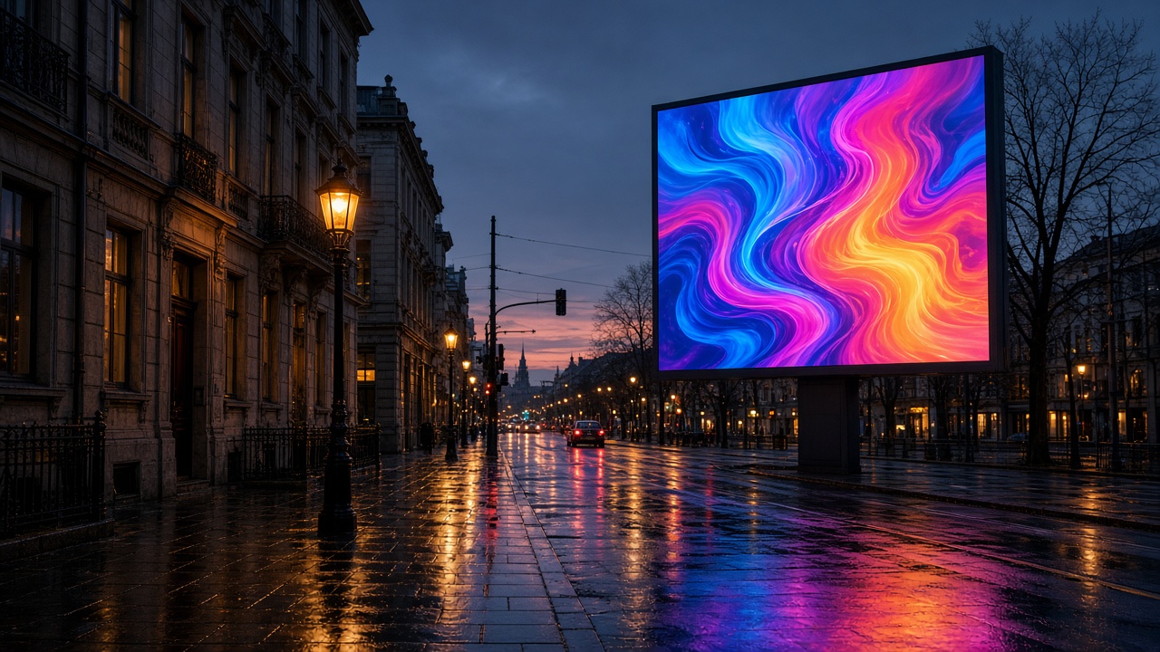 Dış mekan LED billboard