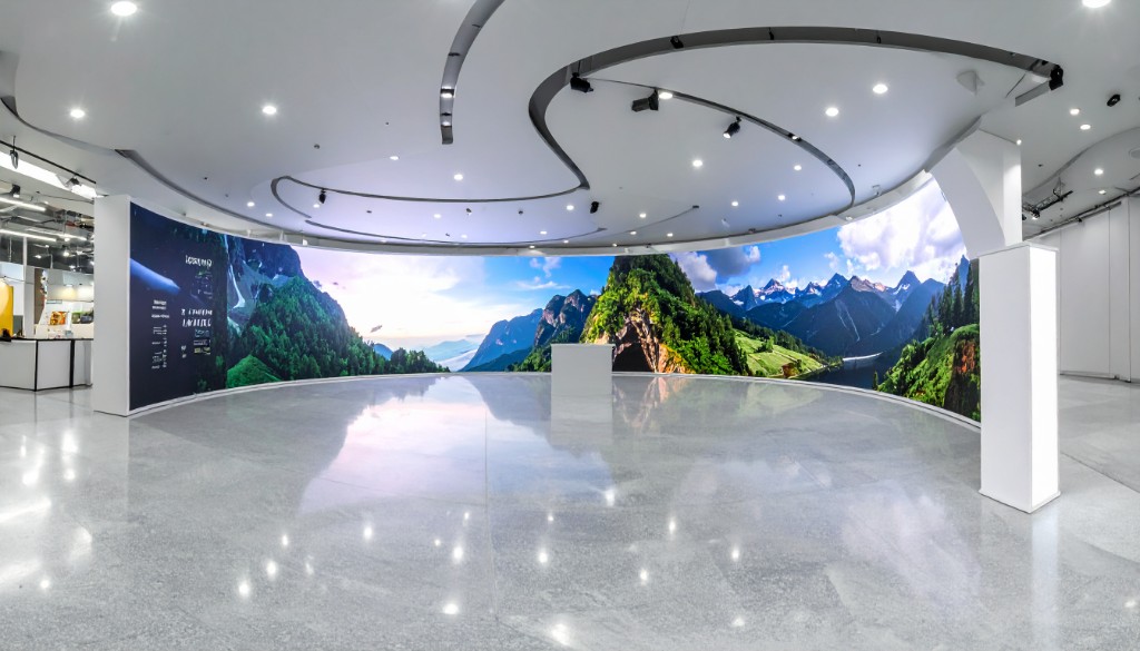 Fuar standı LED